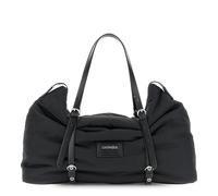 CAFèNOIR - Compras de nailon con correas ajustables de hebilla, para mujer, talla única, Negro , Talla única