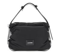 CAFèNOIR - Bolsa de nailon con correas ajustables, para mujer, color negro, talla única, Negro , Talla única