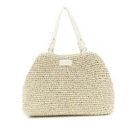 CAFèNOIR - Bolso Bandolera De Crochet Tejido A Mano Con Cierre Magnético Y Mosquetón., Para Mujer, Color Blanco, Talla Talla Única