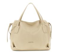 CAFèNOIR - Bolso De Compras Con Efecto Piel Granulada Suave Y Aplicaciones De Remaches Metálicos., Para Mujer, Color Beige, Talla Talla Única