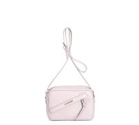 CAFèNOIR - Bolso De Hombro De Piel Ecológica Suave Con Bolsillo Frontal, Para Mujer, Color Viola, Talla Talla Única