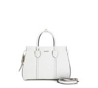 CAFèNOIR - Bolso De Mano Con Hebillas, Mini Remaches Bicolor Y Bandolera Extraíble., Para Mujer, Color Blanco, Talla Talla Única