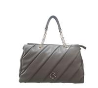 CafèNoir Bolso de mujer Shopping Bag Con Plisado Barro Bolso de hombro cadena