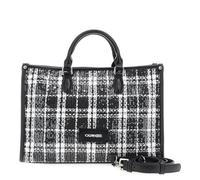 CAFèNOIR - Bolso De Tela Escocesa Con Aplicación De Lentejuelas, Para Mujer, Color Negro, Talla Talla Única