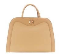 CafèNoir - Bolso efecto piel granosa, para mujer, talla única, BIZCOCHO, Talla única