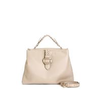 CAFèNOIR - Bolso Suave Con Asa Tejida, Hebilla Y Correa De Hombro Extraíble., Para Mujer, Color Beige, Talla Talla Única