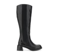 CAFèNOIR - Botas De Cuero Con Bandas Elásticas, Para Mujer, Color Negro, Talla 37