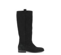 CafèNoir - Botas de piel de ante para mujer, color negro, Negro , 36 EU