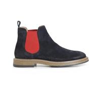 CAFèNOIR - Botín De Hombre En Serraje Con Bandas Elásticas, Para Hombre, Color Azul, Talla 40