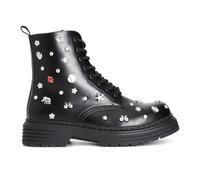 CAFèNOIR - Botín de mujer con tachuelas estampadas, para mujer, color negro, Negro , 38 EU