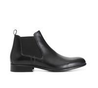 CAFèNOIR - Botín De Piel Para Hombre Con Bandas Elásticas, Para Hombre, Color Negro, Talla 40