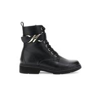 CAFèNOIR - Botines Con Cordones Y Accesorio, Para Mujer, Color Negro, Talla 41