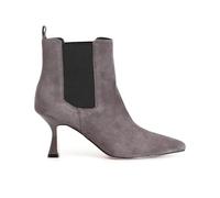 CAFèNOIR - Botines De Ante Para Mujer Con Bandas Elásticas, Para Mujer, Color Marrón, Talla 39