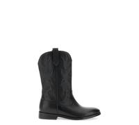 CAFèNOIR - Botines De Piel Con Diseño En Alto Relieve, Para Mujer, Color Negro, Talla 38