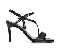 CAFèNOIR C1XO9902 Sandalias asimétricas metalizadas, Negro , 41 EU