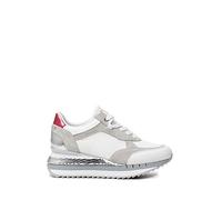 Cafenoir DN1420 Sneakers Slip on cuña Blanco Mujer