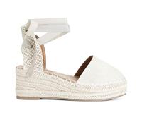 CAFèNOIR - Escote De Lona Con Cordones Esclavos, Para Mujer, Color Beige, Talla 38