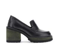 CAFèNOIR - Mocasines De Cuero, para Mujer, Color Negro, Talla 38