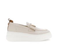 CAFèNOIR - Mocasines De Piel con Accesorio, para Mujer, Color Beige, Talla 39