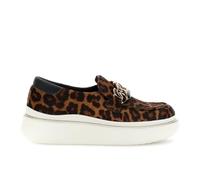 CAFèNOIR - Mocasines De Piel con Efecto Poni, para Mujer, Color Multicolor, Talla 41