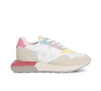 CAFèNOIR - Running En Tela Y Ante, Fuchsia Blanco, para Mujer, Color Blanco, Talla 39