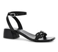 CAFèNOIR - Sandalias De Piel Con Un Nudo En La Parte Superior., Para Mujer, Color Negro, Talla 37