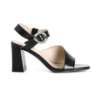 CAFèNOIR - Sandalias Gilda Asimétricas De Charol, Para Mujer, Color Negro, Talla 39