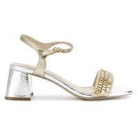 CAFèNOIR - Sandalias Gilda Con Pedrería, Para Mujer, Color Gris, Talla 36