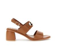 CAFèNOIR - Sandalias Monk Efecto Piel Con Accesorio, Para Mujer, Color Marrón, Talla 37
