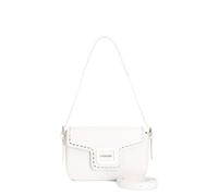 CAFèNOIR - Solapa Saffiano Con Accesorio De Esmalte Y Motivo De Hilo Metálico, Para Mujer, Color Blanco, Talla Talla Única