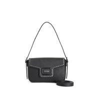 CAFèNOIR - Solapa Saffiano Con Accesorio De Esmalte Y Motivo De Hilo Metálico, Para Mujer, Color Negro, Talla Talla Única