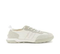 CAFèNOIR - Zapatillas con Cordones De Nailon Y Ante, para Mujer, Color Blanco, Talla 38