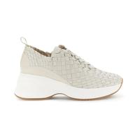 CAFèNOIR - Zapatillas De Running con Efecto Piel En Grosgrain Tejido, para Mujer, Color Beige, Talla 36