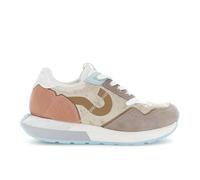 CAFèNOIR - Zapatillas De Running De Terciopelo con Inserciones De Ante, para Mujer, Color Multicolor, Talla 39