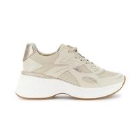 CAFèNOIR - Zapatillas De Running En Piel Revestida Y Malla., para Mujer, Color Beige, Talla 36