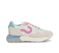 CAFèNOIR - Zapatillas De Running En Tejido Y Ante, para Mujer, Color Verde, Talla 39