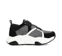 CAFèNOIR - Zapatillas de running para mujer, Negro antracita., 37 EU