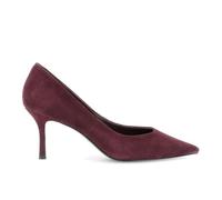 CAFèNOIR - Zapatos de tacón de ante para mujer, color burdeos, burdeos, 36 EU