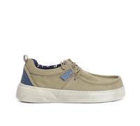 CAFèNOIR - Zapatos De Tela con Cordones, para Hombre, Color Beige, Talla 42
