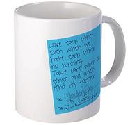 CafePress - anatomía de Grey: Post It - taza de café única ml, taza de café, taza de té, Blanco, small