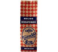 Cafés AMADOR - Café DESCAFEINADO MOLIDO FINO Natural Arábica - MÉXICO MOUNTAIN WATER (Molienda para Cafetera Italiana / Espresso) 250g