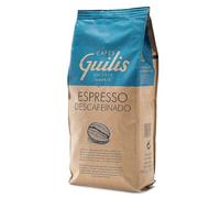 CAFES GUILIS DESDE 1928 AMANTES DEL CAFE Café Descafeinado en Grano 1 kg - Mezcla Intensa - Tueste Natural - Aroma Rico y Sabor Equilibrado