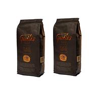 CAFES GUILIS DESDE 1928 AMANTES DEL CAFE Café en Grano Black Blend pack de 2 Kg - Tueste Natural