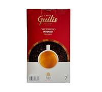 CAFES GUILIS DESDE 1928 AMANTES DEL CAFE Cápsulas Compatibles Máquinas Café Espresso - Café Intenso 100% arábica - Aluminio Reciclable - Sabor Intenso y Aromático - Pack 180 Uds