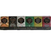 CAFES GUILIS DESDE 1928 AMANTES DEL CAFE Tés Premium Del Mundo Pack 6 Variedades de Té