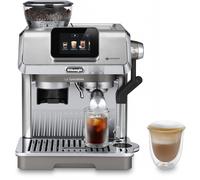 De’Longhi La Specialista Touch - Perfetto Cafetera Espresso, Molinillo Integrado, 10 Bebidas One-Touch, Cold Brew, Espumador Leche Automático y Manual, Pantalla Táctil, Metal (EC9455.M)