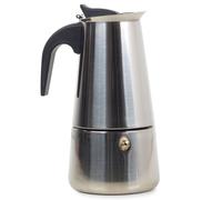 Cafetera Acero Inoxidable moka Máquina Caffe Espresso Caffe Napolitano 6 Tazas