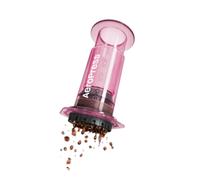 Cafetera AeroPress Clear - Disfrute de un café perfecto, rápido y fácil de preparar incl. 100 filtros Rosa