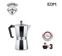 Cafetera aluminio 3 tazas