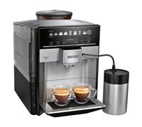 Siemens Cafetera automática EQ.6 plus s700 TE657M03DE, limpieza automática, selección directa, dos tazas al mismo tiempo, 1500 W, acero inoxidable